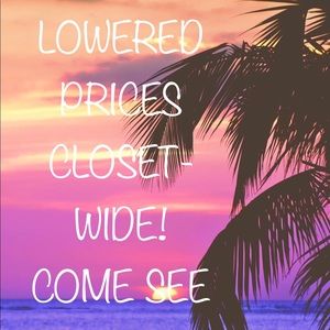 Shop my LOWERED PRICES!